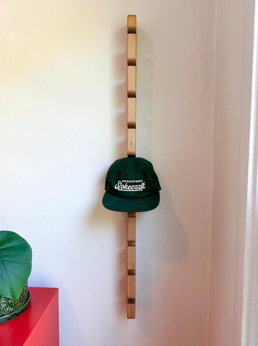 Walnut Hat Rack