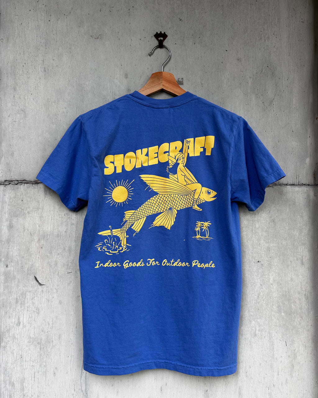 Wild Child Tee Coastal Blue