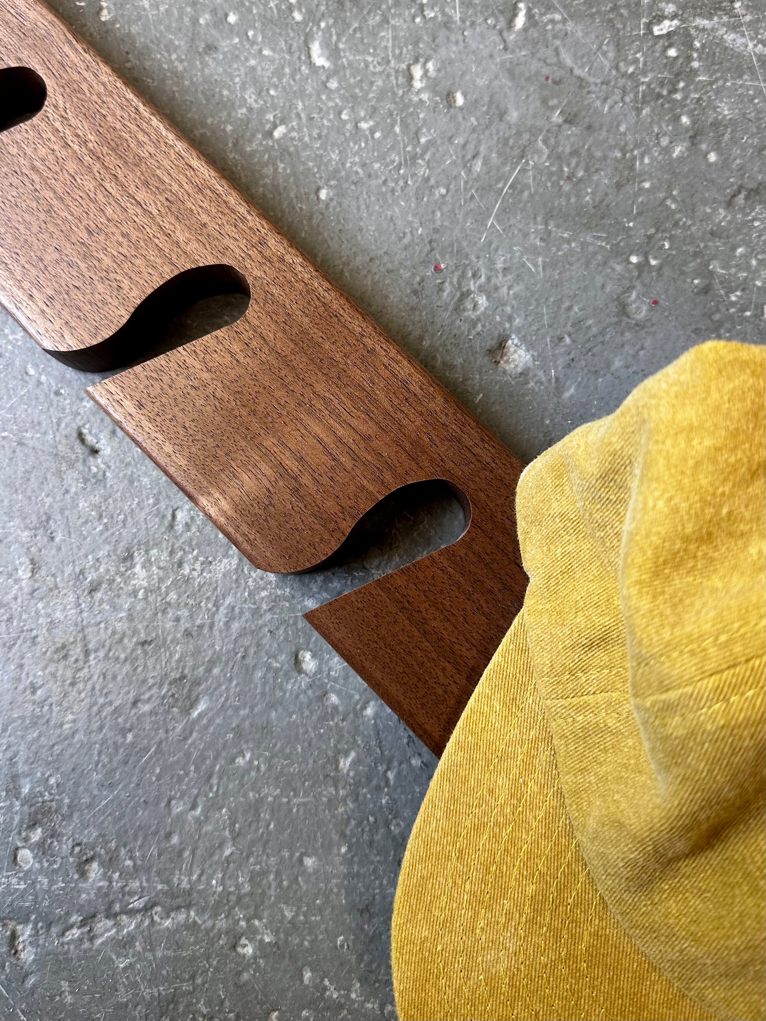 Walnut Hat Rack