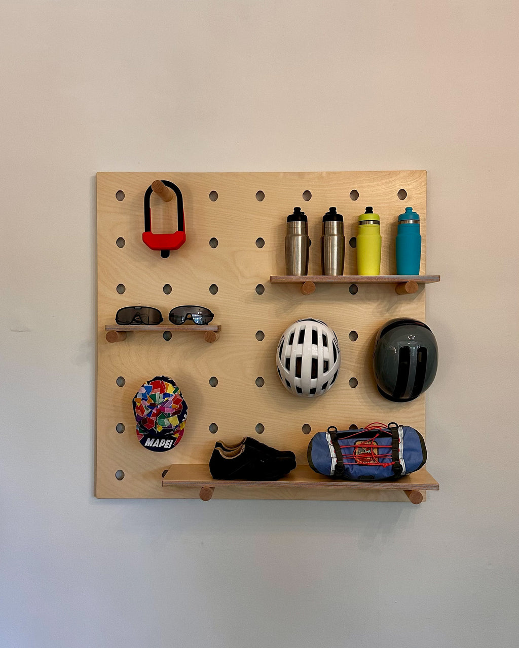 Gear Wall - Includes Pegs, Shelves and Mounting Hardware (Pre-Order)