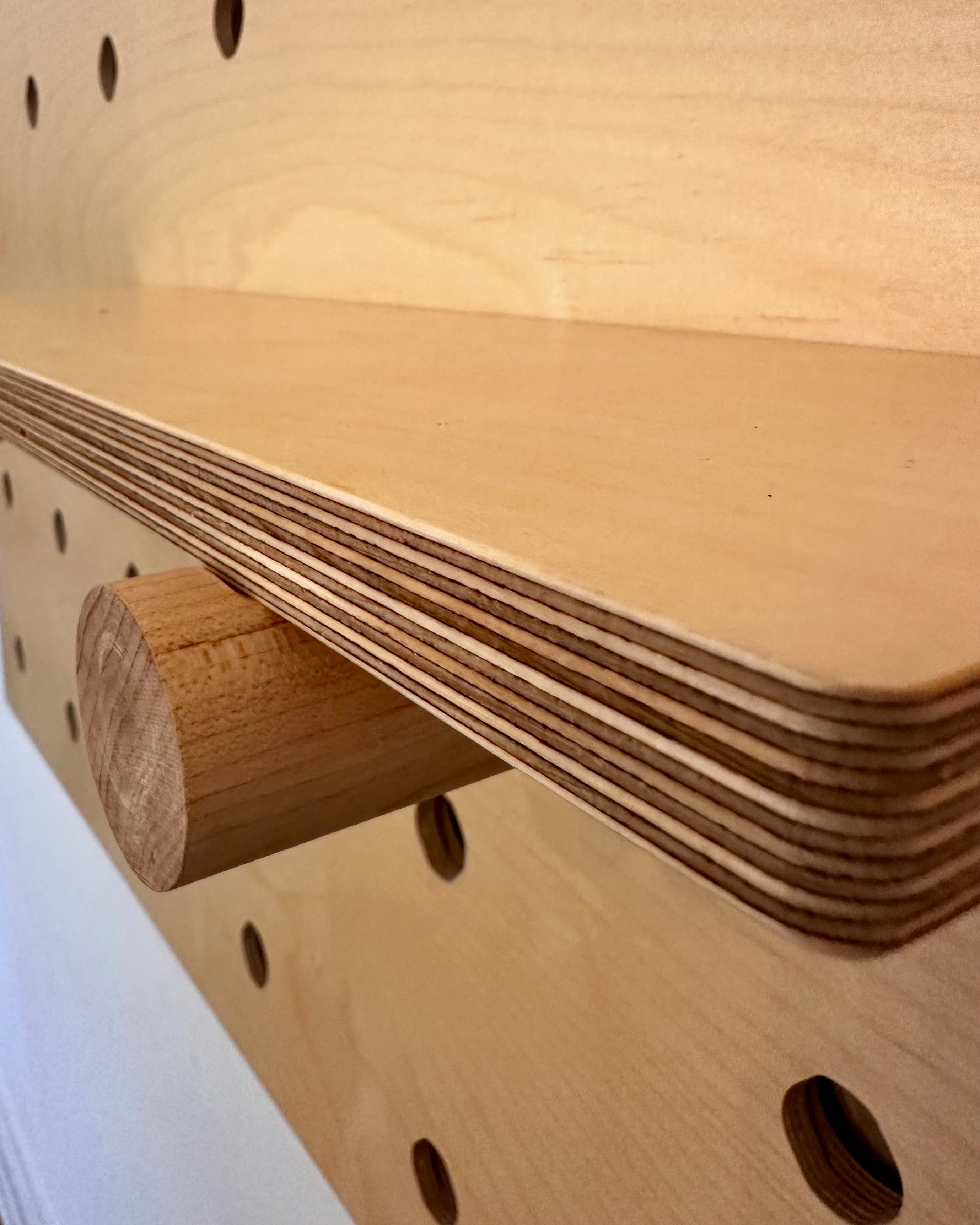 Gear Wall - Includes Pegs, Shelves and Mounting Hardware (Pre-Order)