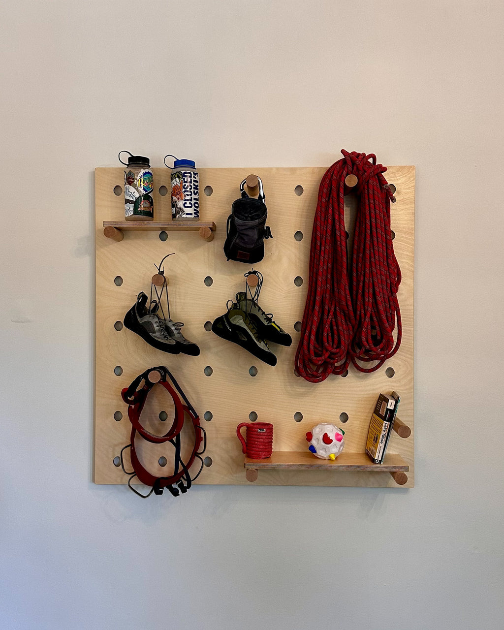 Gear Wall - Includes Pegs, Shelves and Mounting Hardware (Pre-Order)